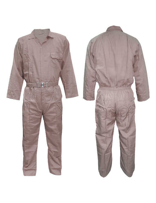 FT-1318 COVERALL 100% COTTON HALF SLEEVES LIGHT BLUE M