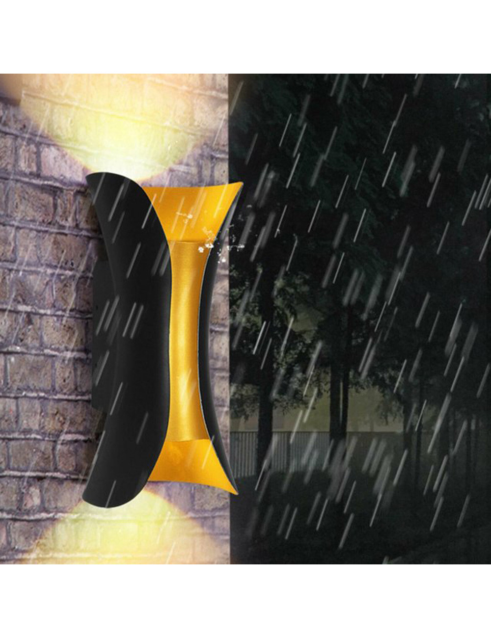 لمبة انارة سور خارجي طرفين فوق و تحت NEXA - 24W