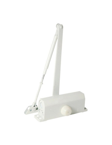 ALUMINIUM DOOR CLOSER BIG WHITE