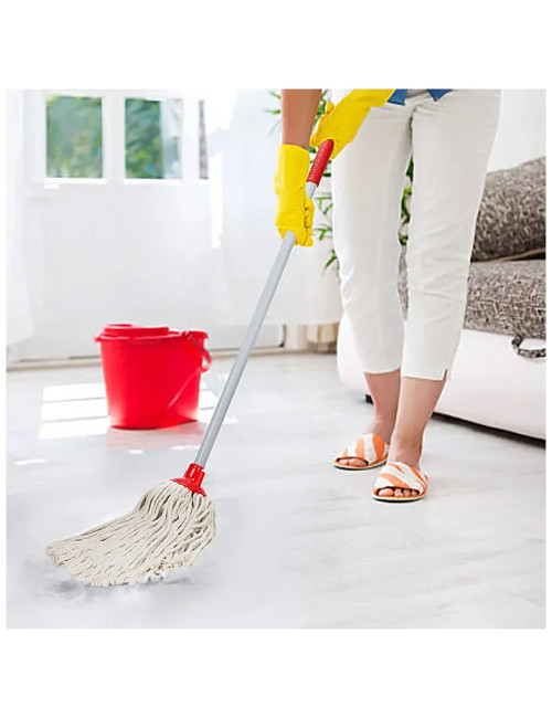 FLAT FLOOR MOP WITH HANDLE