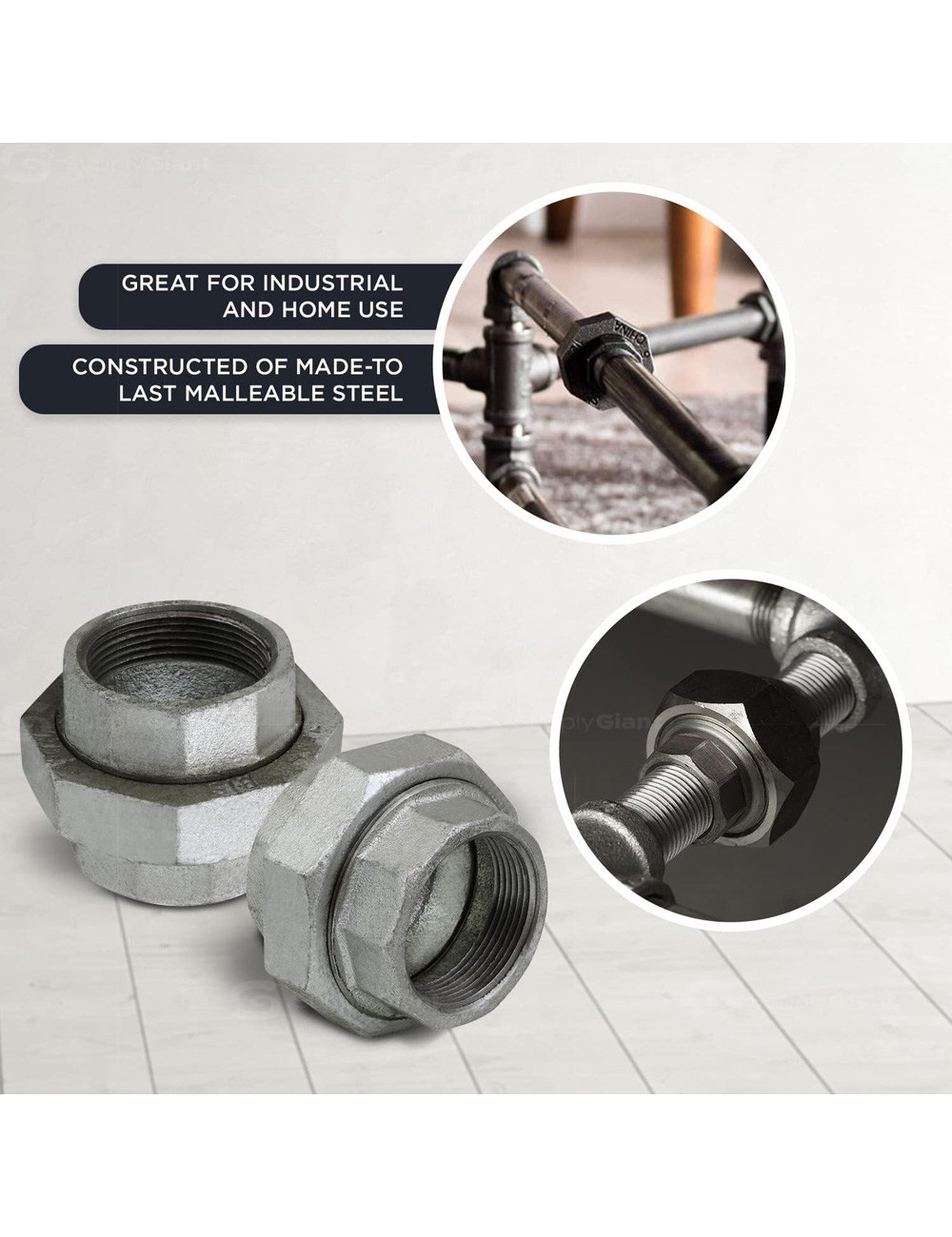 شد وصل 2.1/2" جلفنايز CHN