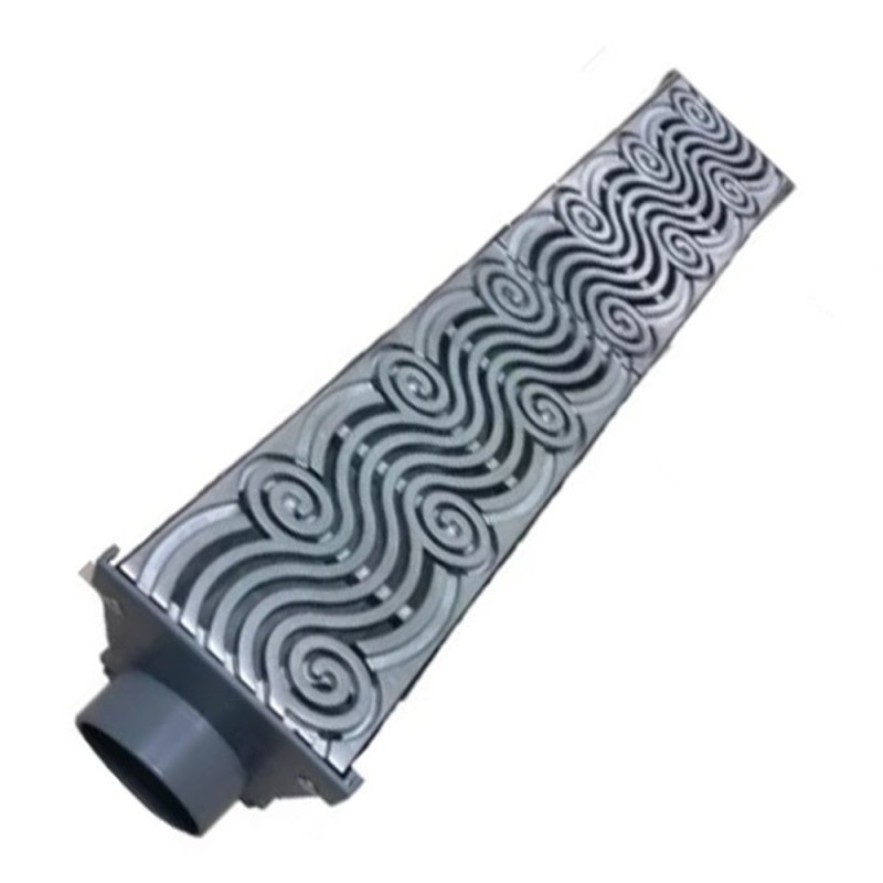 DRAINAGE 2" x 90 CM WAVE/LEAF DESIGN