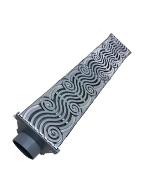 DRAINAGE 2" x 90 CM WAVE/LEAF DESIGN