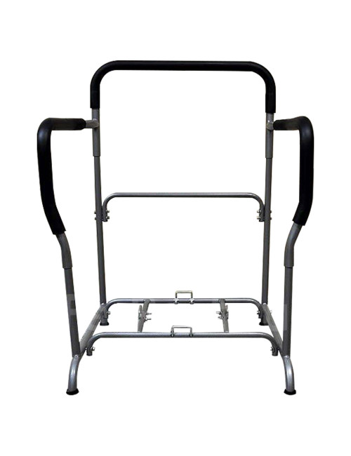 PORTABLE TOILET ARAM-REST BRACKET WITH SPONGE GRIP