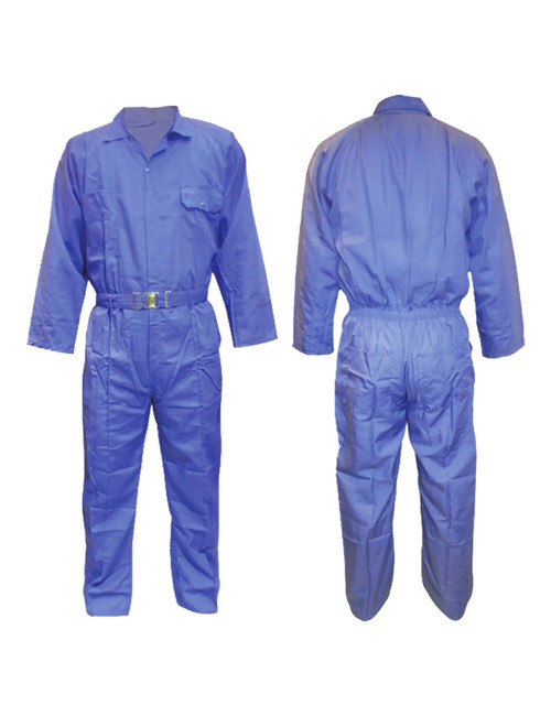 FT-1318 COVERALL 100% COTTON HALF SLEEVES LIGHT BLUE S