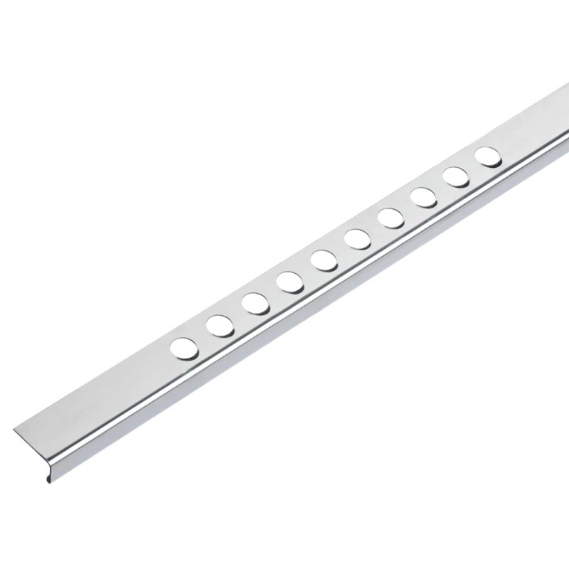 HL-10 ALUMINIUM FLOOR TRIM SILVER 10 MM