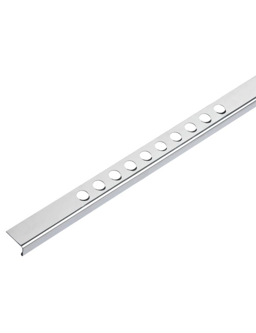 HL-10 ALUMINIUM FLOOR TRIM SILVER 10 MM