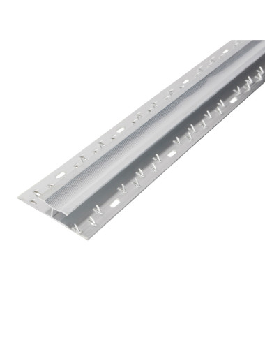 65233 ALUMINIUM FLOOR TRIM SILVER 3 MTR