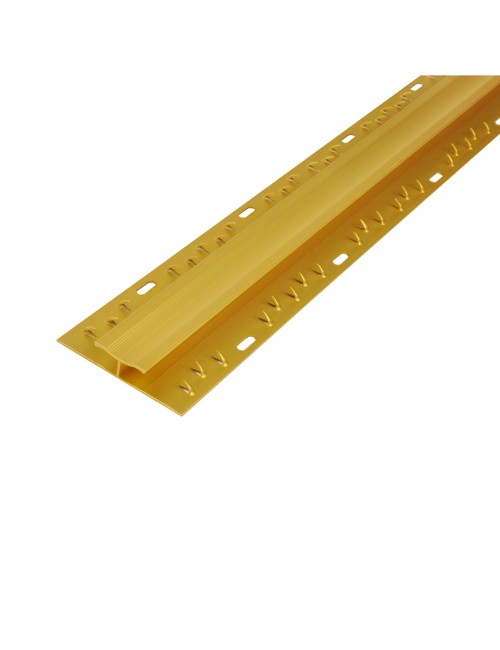 65233 ALUMINIUM FLOOR TRIM GOLD 3 MTR