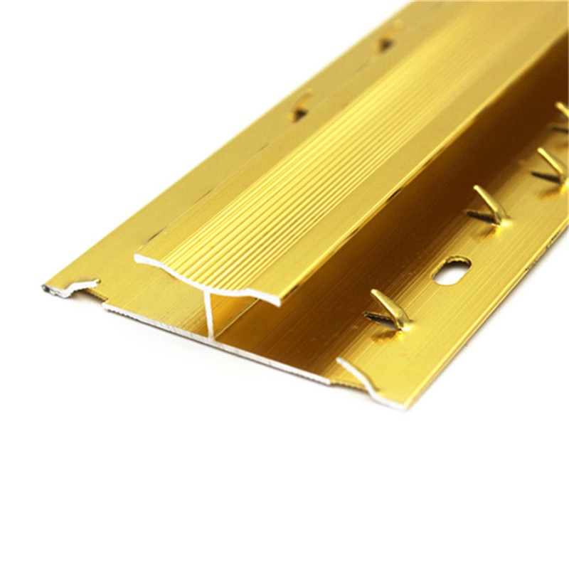 65233 ALUMINIUM FLOOR TRIM GOLD 3 MTR