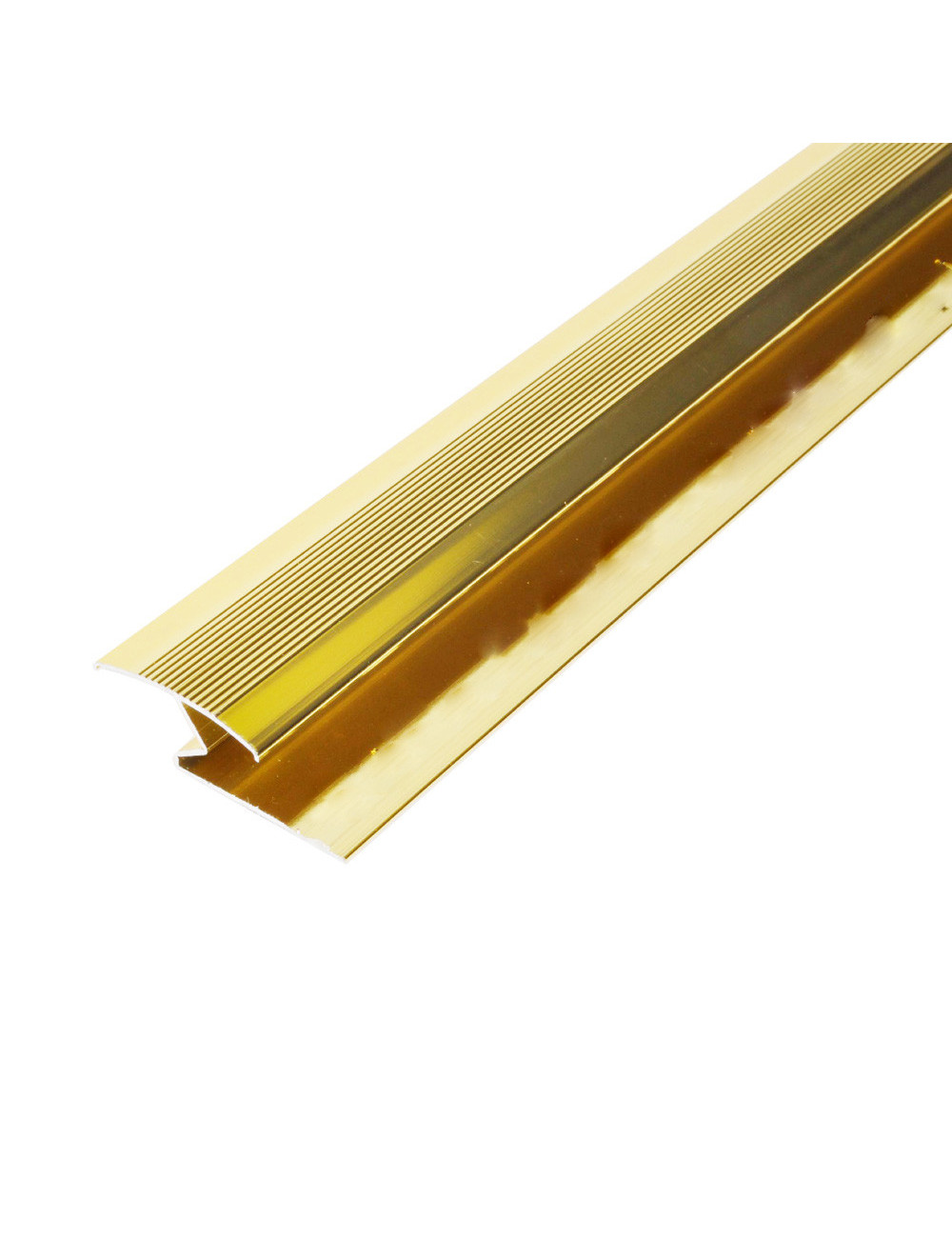 65236 ALUMINIUM FLOOR TRIM GOLD 3 MTR