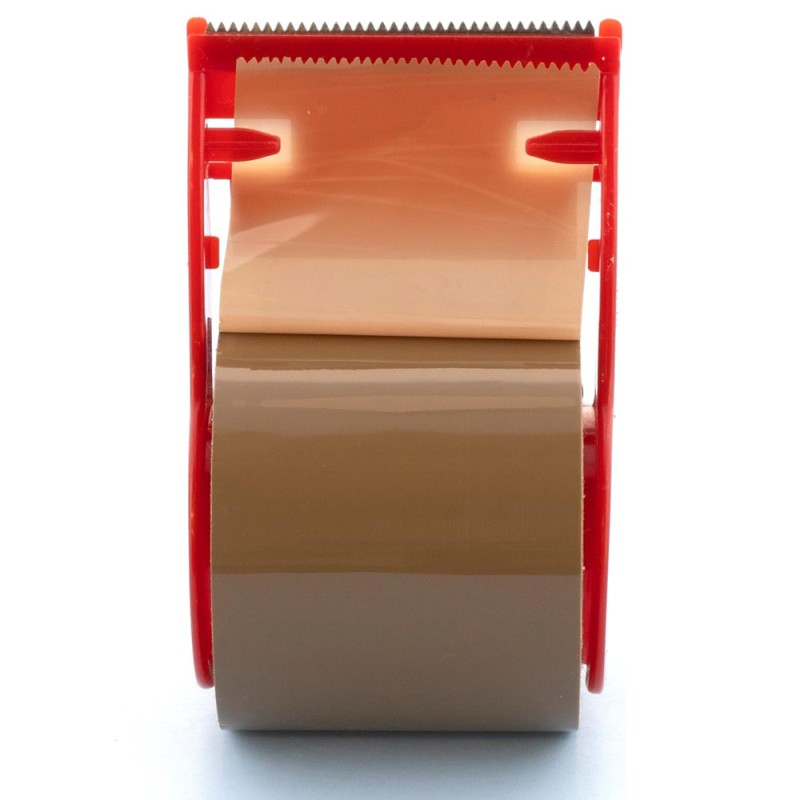 MAILING TAPE BROWN WITH CUTTER 48 MM X 15 MTR 96 ROLLS