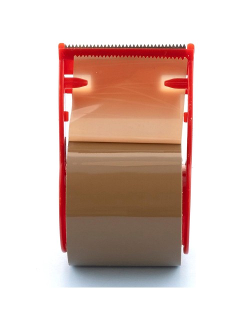 MAILING TAPE BROWN WITH CUTTER 48 MM X 15 MTR 96 ROLLS