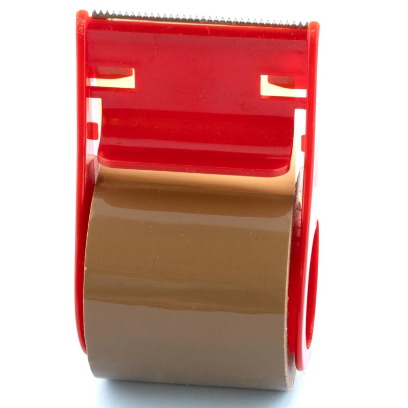 MAILING TAPE BROWN WITH CUTTER 48 MM X 15 MTR 96 ROLLS