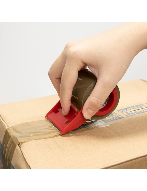 MAILING TAPE BROWN WITH CUTTER 48 MM X 15 MTR 96 ROLLS