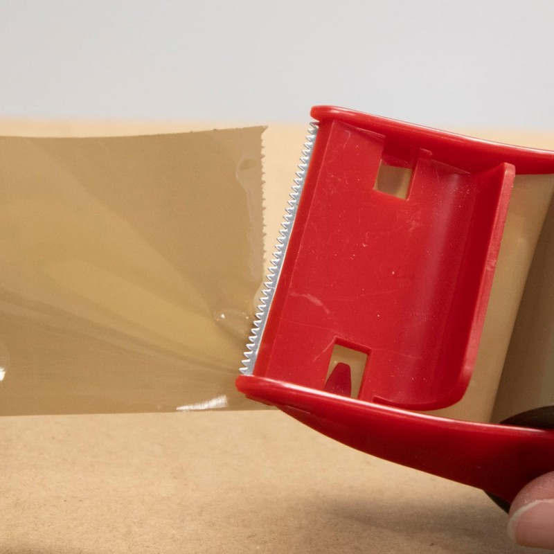 MAILING TAPE BROWN WITH CUTTER 48 MM X 15 MTR 96 ROLLS