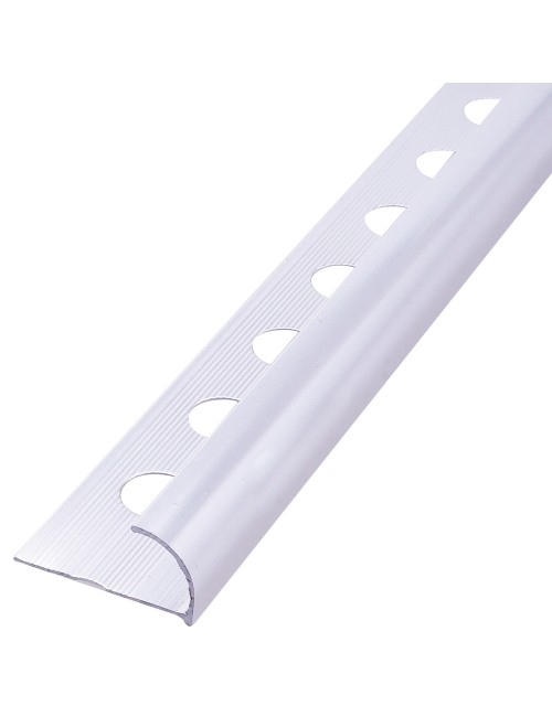 ZJ-HYU-120-50 ALUMINIUM TILE TRIM SILVER 12 MM