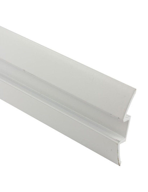 02-BJ- x 023B ALUMINIUM FLOOR TRIM SILVER 3 MTR