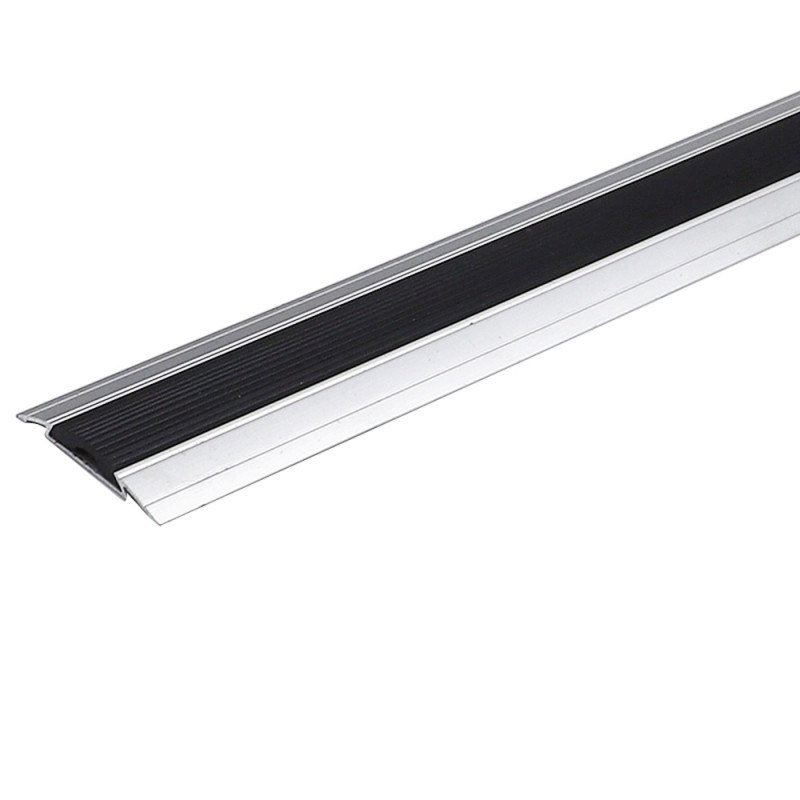 01-BJ-GA05 ALUMINIUM FLOOR TRIM SILVER 3 MTR