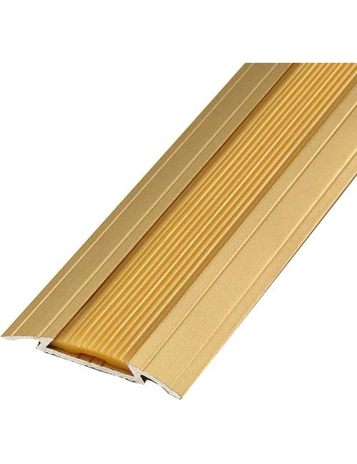 01-BJ-GA05 ALUMINIUM FLOOR TRIM GOLD 3 MTR