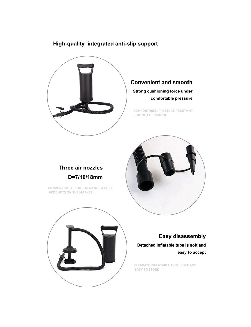 HT-108 MANUAL AIR PUMP