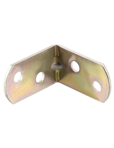 JM002 CORNER BRACKET YELLOW ROUND CORNER H.D 30x30x19*2.0MM