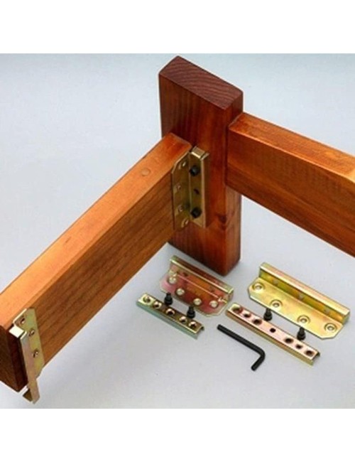 BD003 5"*1.5MM H.D مفصلات سرير "5