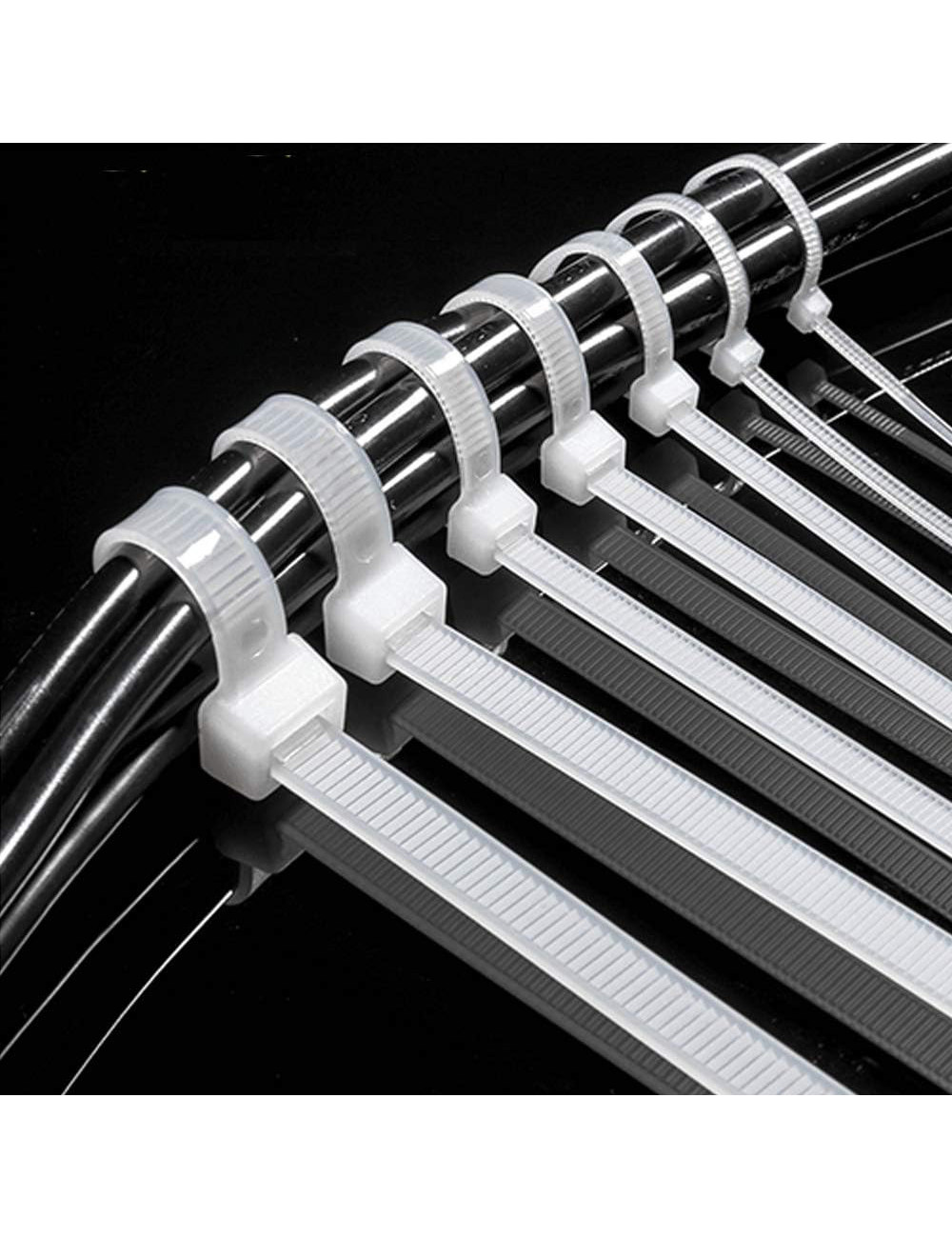 CABLE TIE 3.6 x 203 MM WHITE