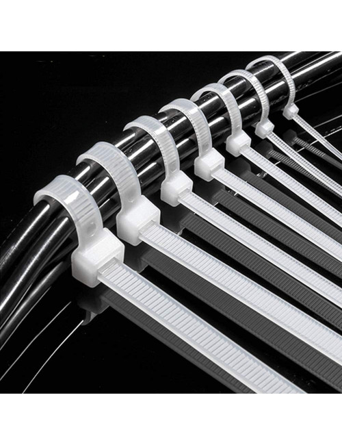 CABLE TIE 3.6 x 203 MM WHITE