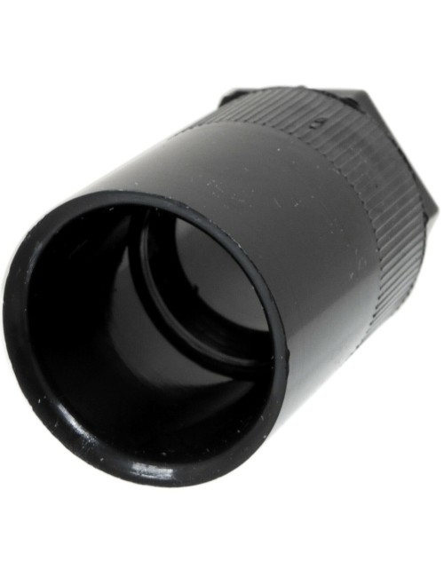 KHARAFI ELECTRIC FITTING ADAPTOR BLACK 1-1/2"