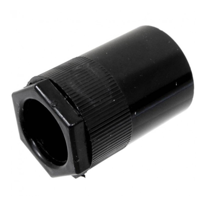KHARAFI PLASTIC ELECTRIC FITTING ADAPTOR 2" BLACK