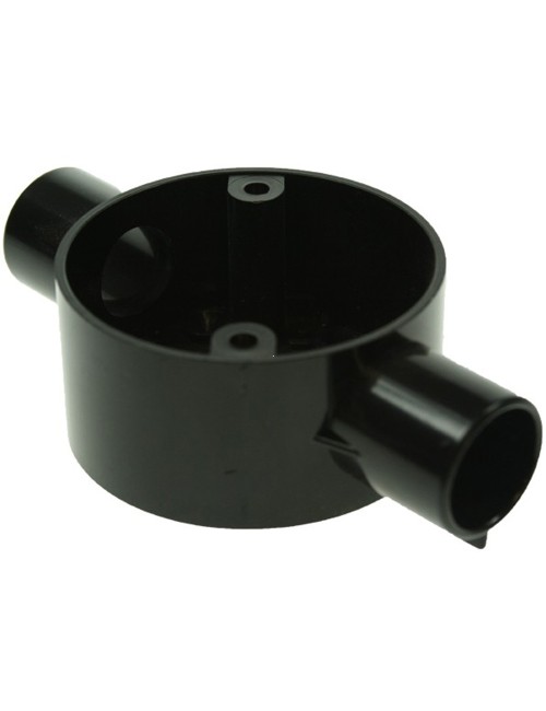 بوكس مدور كهرباء اسود 3/4"×2 واي خرافي كويتي