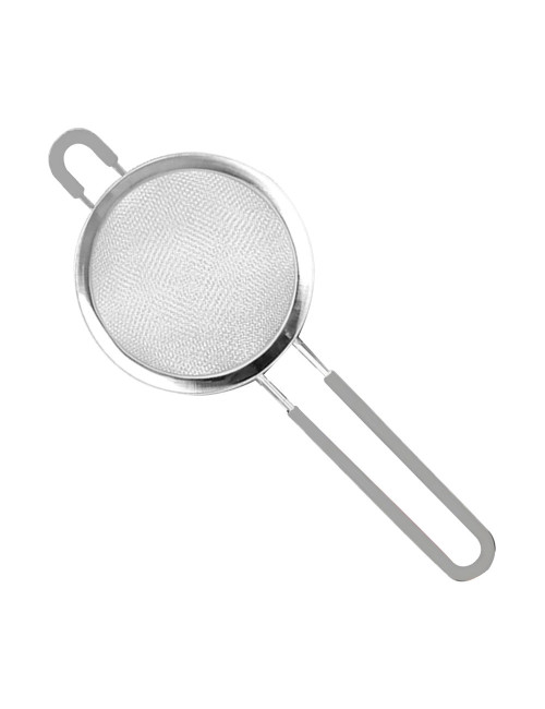 Rice Strainer With Long Silicon Coated Handle 19.5Cm