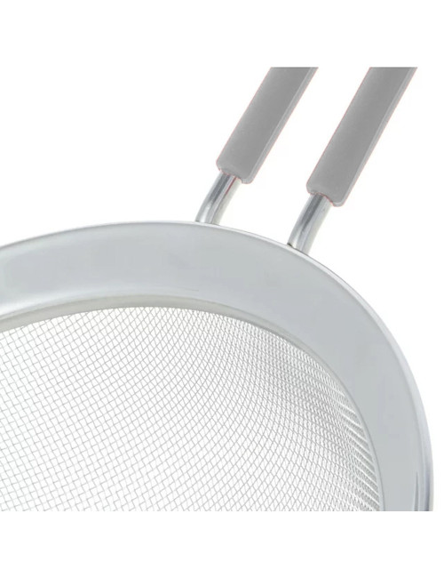 Rice Strainer With Long Silicon Coated Handle 25.5Cm
