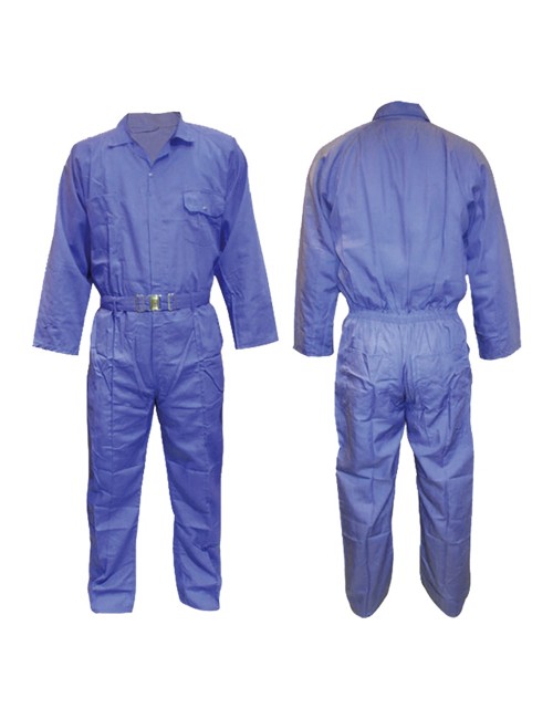 COVERALL MI x POLYSTER & COTTON LIGHT BLUE S