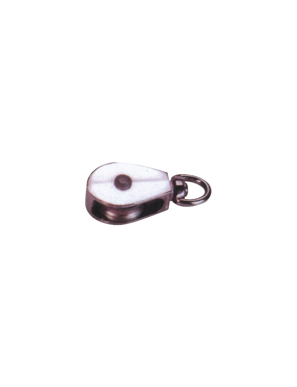 ELEC GALV. Zinc Alloy Die Casting Single Pulley Swivel Type ''1-1/4 - CHN