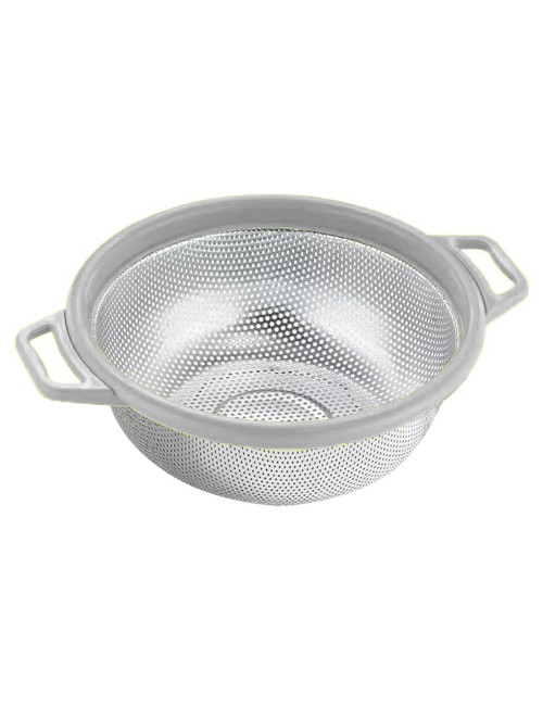 Rice Strainer With Plastic Rim 21Cm