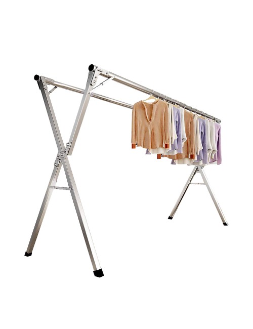 S.S CLOTHES HANGER STAND TELESCOPIC 200 x 70 x 170 CM