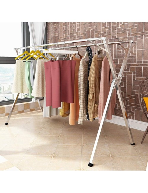 S.S CLOTHES HANGER STAND TELESCOPIC 200 x 70 x 170 CM