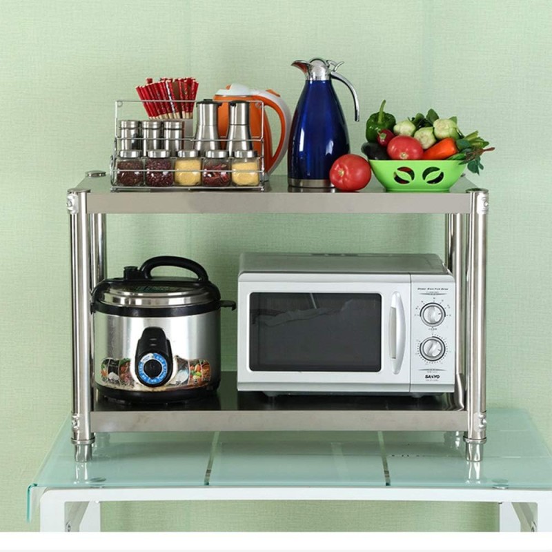 LZH-013 2-LAYER STORAGE RACK 60*35*80CM