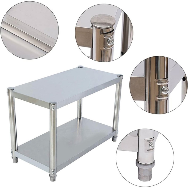 LZH-013 2-LAYER STORAGE RACK 60*35*80CM