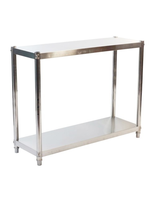 LZH-016 120*35*80CM رف مطبخ استيل 2طابق