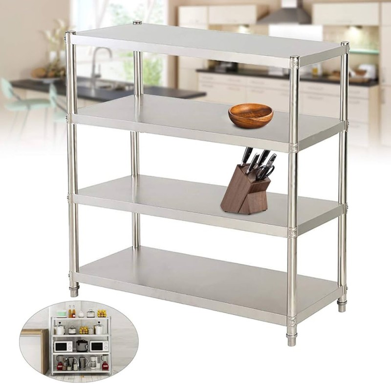 LZH-018 4-LAYER STORAGE RACK 100*35*130CM