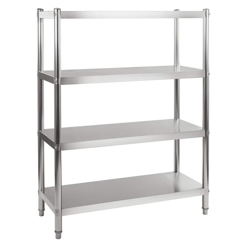 LZH-019 120*35*130CM رف مطبخ استيل 4طابق