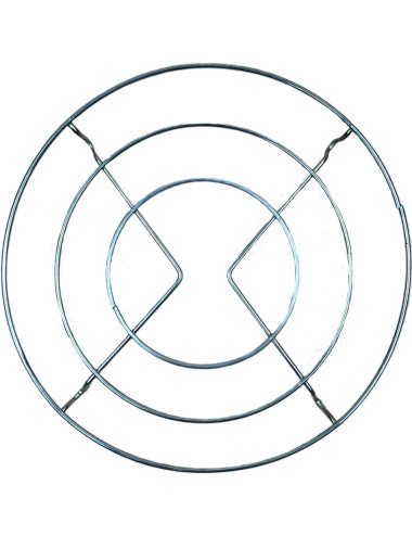 عازل حرارة مدور ستيل 18سم