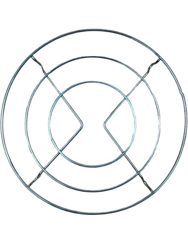عازل حرارة مدور ستيل 16سم