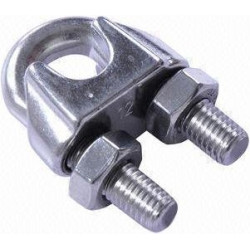 Stainless Steel AISI304 DIN741 Wire Rope Clips 5MM - CHN