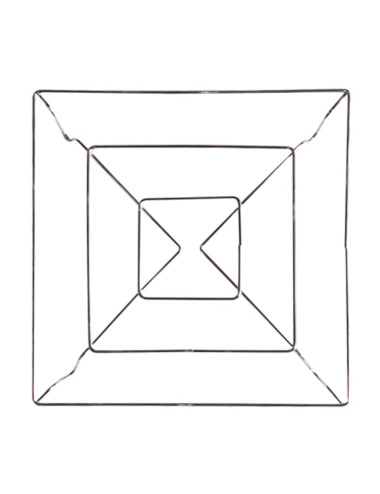 Square Metal Trivet 14Cm