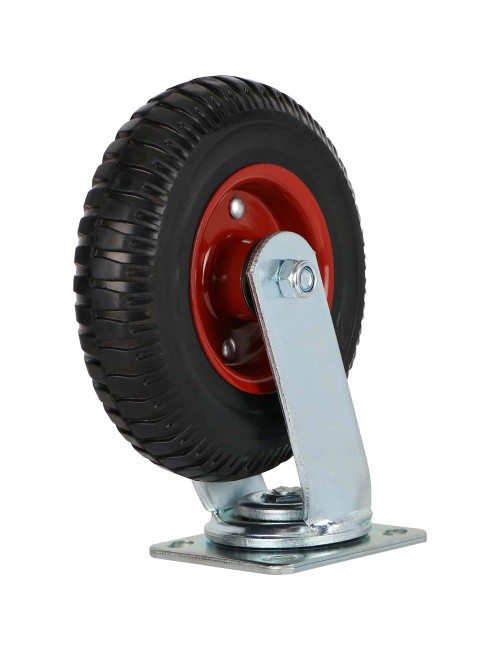 332200 CASTER WHEEL BLACK SWIVEL 8"