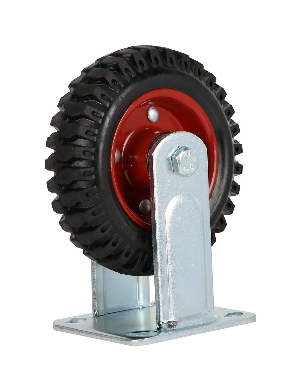 333160 CASTER WHEEL BLACK FIXED 6.5"